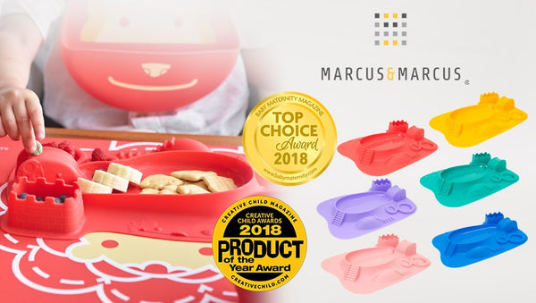 Amusemats - The Marcus & Marcus Plate for picky eaters